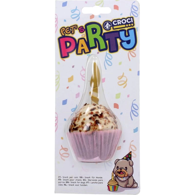 CROCI PARTY CUPCAKE gimtadienio keksiukas 65g (3), C6073934