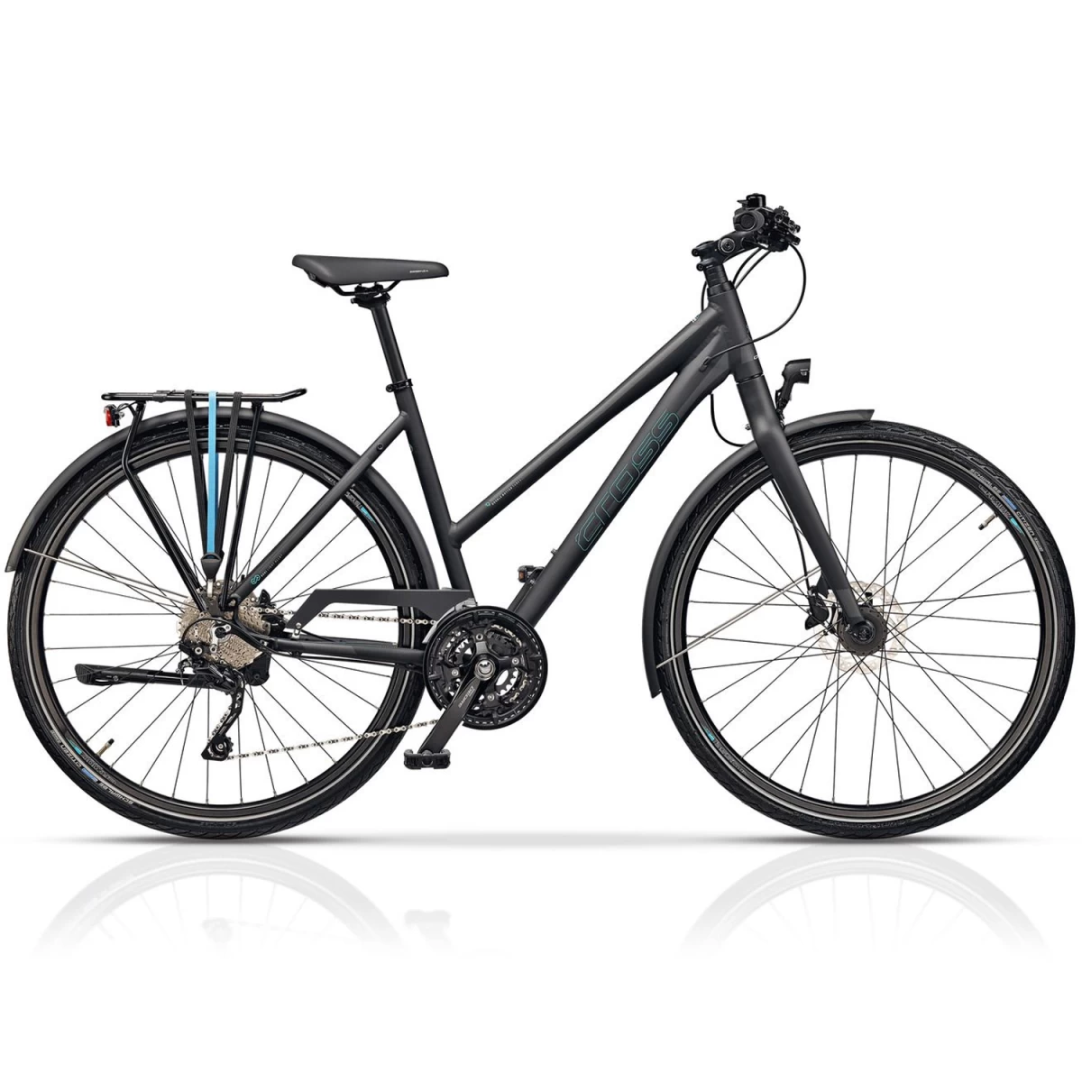 CROSS QUEST Trek Lady 28 30G dydis 18 (45cm) (juoda matinė)