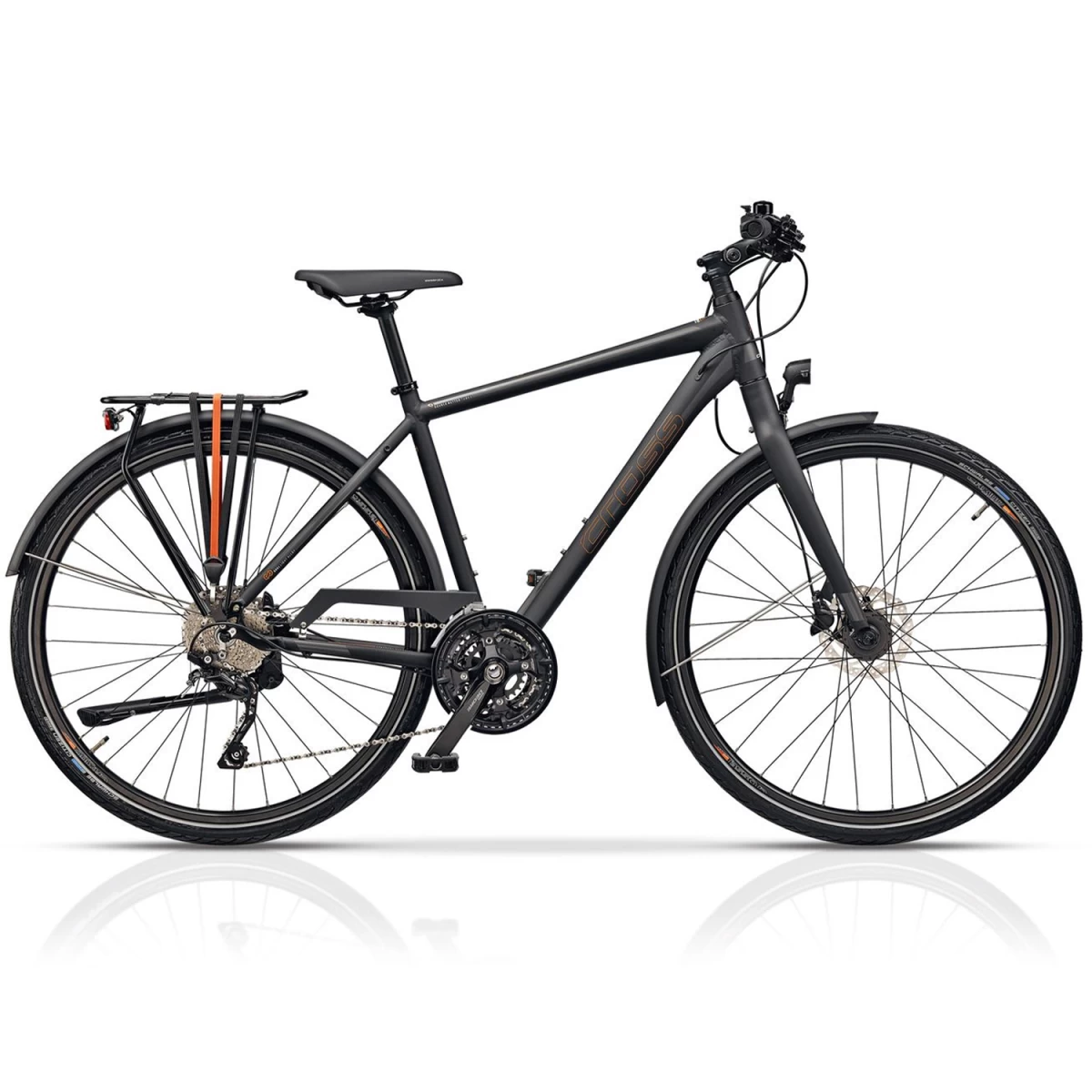 CROSS QUEST Trek Man 28 30G dydis 21,5 (55cm) (juoda matinė)