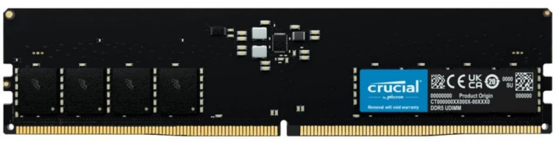 Crucial Atmintis (dimm/ddr5/32 Gb/4800mhz/1.1v/40cl/single)