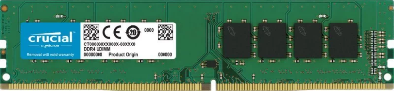 Crucial Atmintis (udimm/ddr4/32 Gb/3200mhz/1,2v/22cl/single)