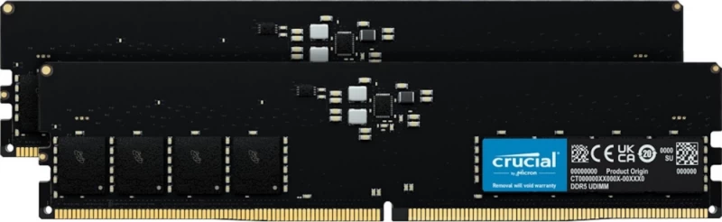Crucial Atmintis (udimm/ddr5/128 Gb/5600 Mhz/1,1 V/46 Clcl/dual)