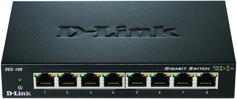 D-link Komutatorius Dgs-108 (8x 1 Gbe )