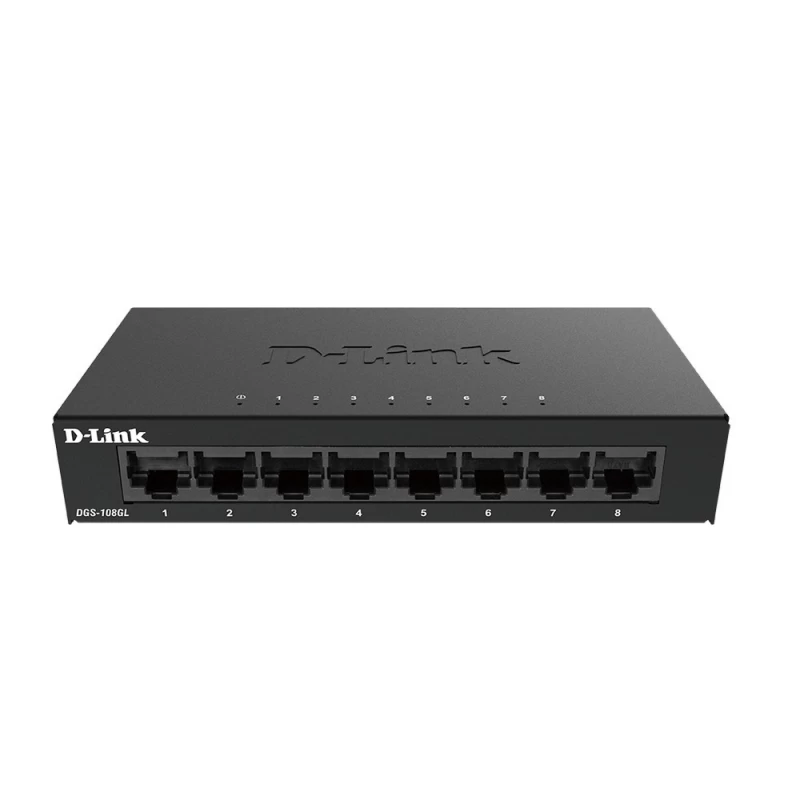 D-link Komutatorius Dgs-108gl/e (8x 10/100/1000 )