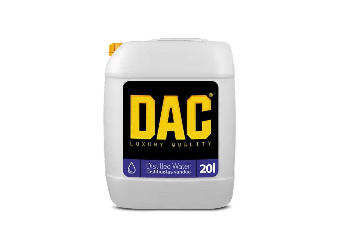 DAC distiliuotas vanduo dac 20l