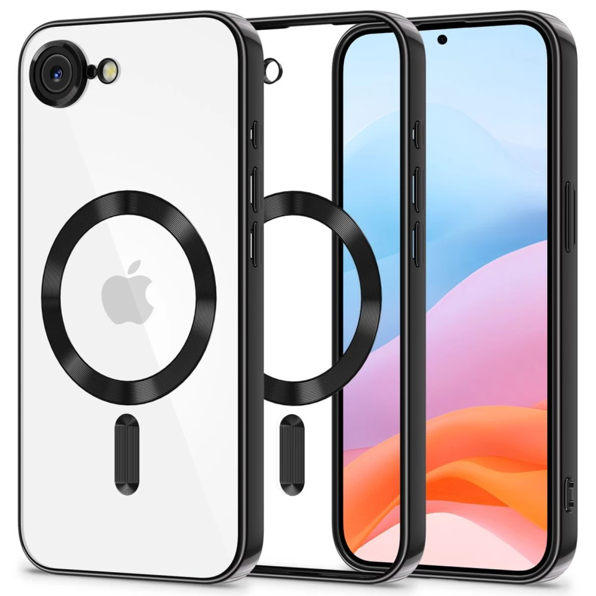 Dangtelis iphone 16e / 17e magflex Magsafe - Skaidrus