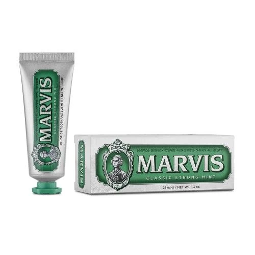 Dantų pasta Marvis Classic Strong Mint Klasikinė mėtų skonio dantų pasta, 25ml