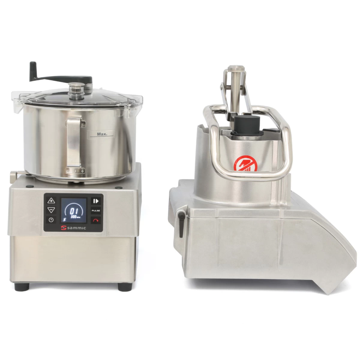 Daugiafunkcinis Smulkintuvas Emulsiklis Didelės Partijos Pjaustytuvas Ck-45v 5,5 L 230 V 1500 W - Sammic 1050769 Daugiafunkcinis Smulkintuvas Emulsiklis Didelės Partijos Pjaustytuvas Ck-45v 5,5 L 230 V 1500 W - Sammic 1050769