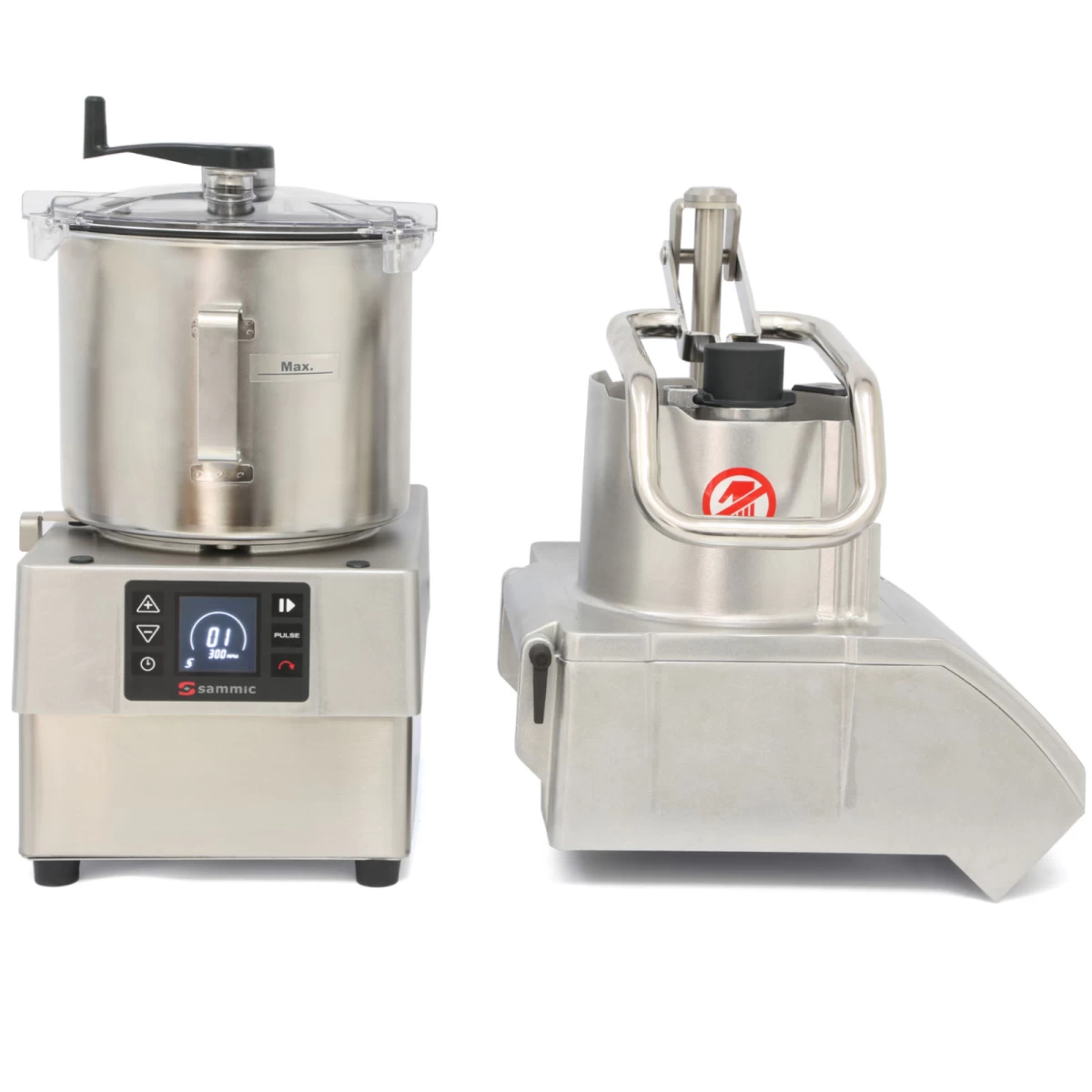Daugiafunkcinis Smulkintuvas Emulsiklis Didelės Partijos Pjaustytuvas Ck-48v 8 L 230 V 1500 W - Sammic 1050821 Daugiafunkcinis Smulkintuvas Emulsiklis Didelės Partijos Pjaustytuvas Ck-48v 8 L 230 V 1500 W - Sammic 1050821