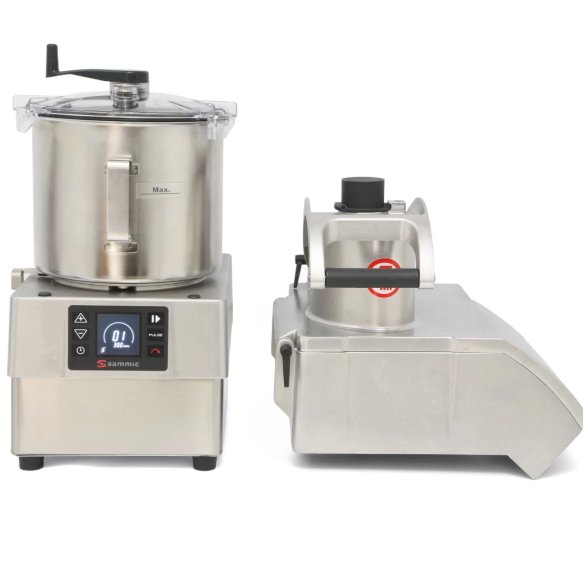 Daugiafunkcinis Smulkintuvas Emulsiklis Pjaustytuvas Su Skydeliu Ck-38v 8 L 230 V 1500 W - Sammic 1050808 Daugiafunkcinis Smulkintuvas Emulsiklis Pjaustytuvas Su Skydeliu Ck-38v 8 L 230 V 1500 W - Sammic 1050808