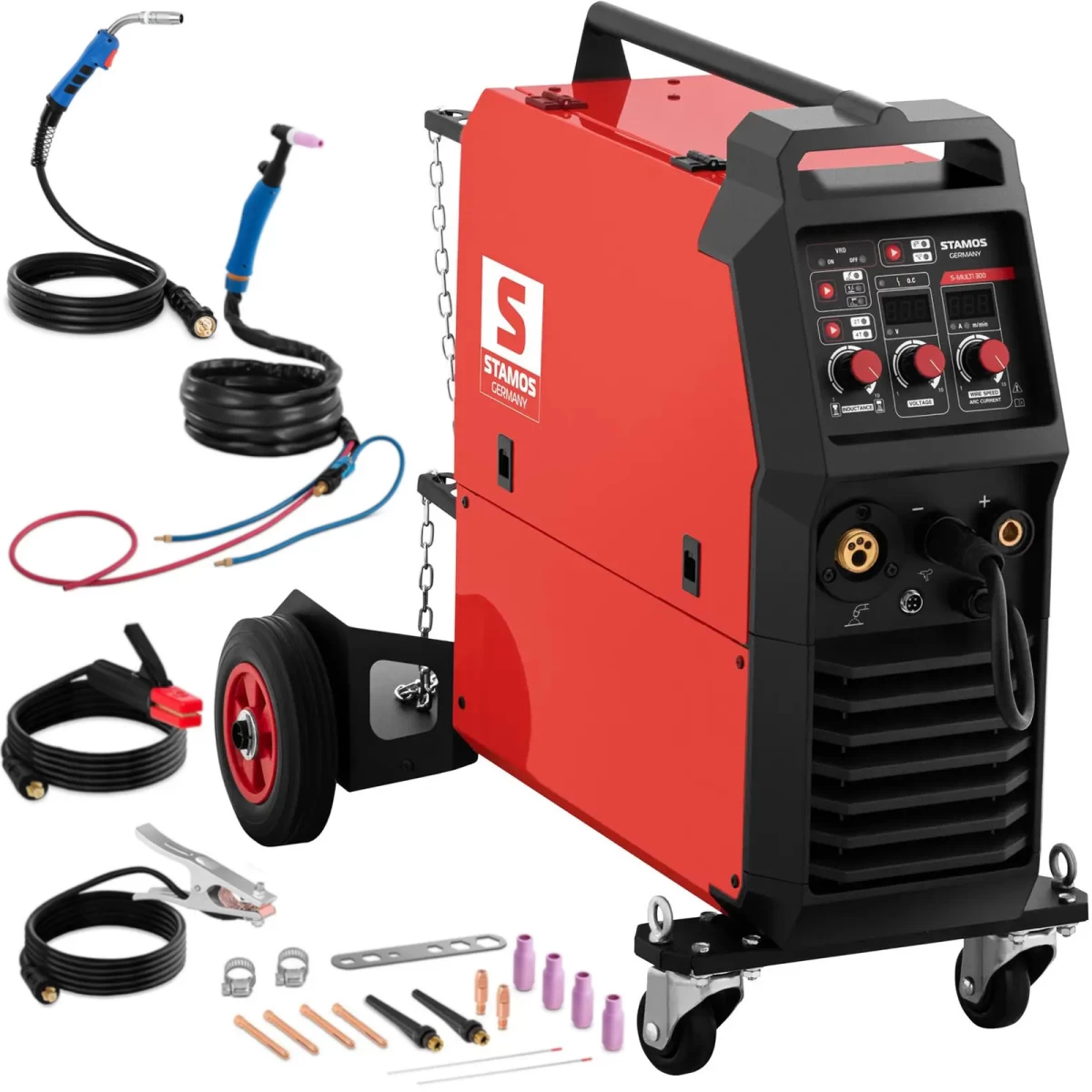 Daugiafunkcinis Suvirinimo Aparatas Mig/mag Tig Mma Fcaw 300 A 400 V