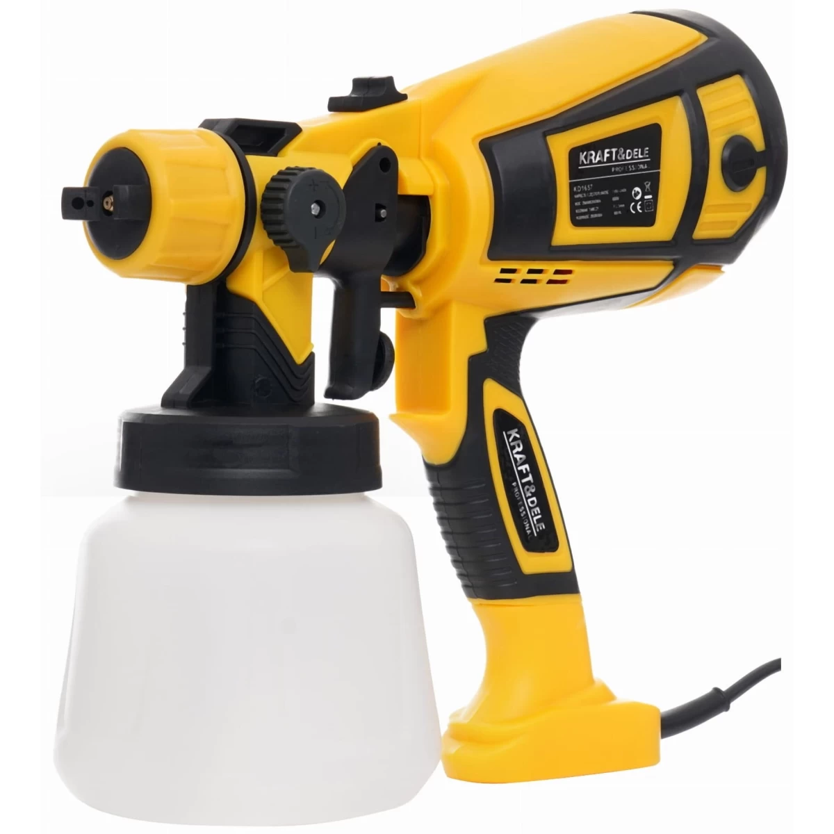 Dažų pistoletas 650W HVLP, KD1657
