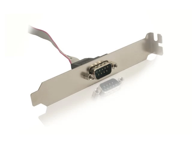 DB9 Serial Port          Receptacle on bracket