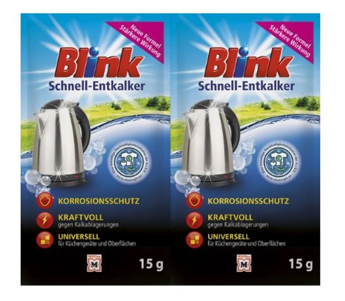 (de) Blink, Nukalkintojas, 2x 15g (vokietijos Produktas)