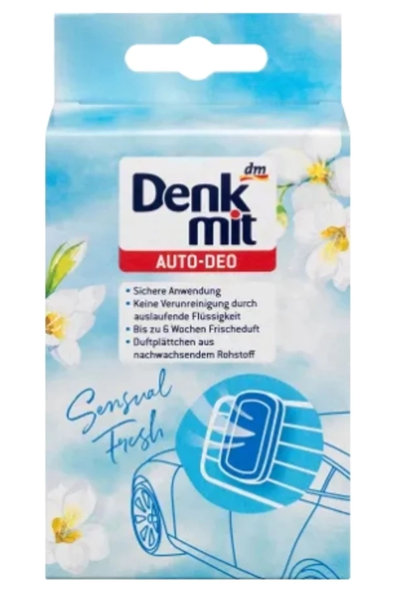 (de) Denkmit, Sensual Fresh, Automobilių Kvepalai, 1 Vnt. (vokietijos Produktas)