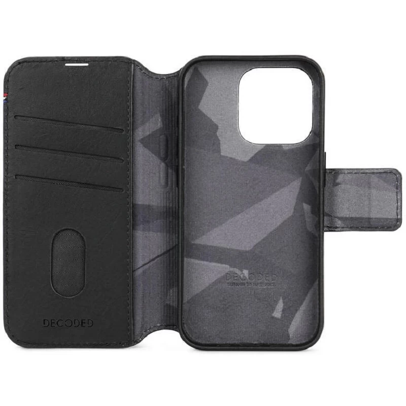 Decoded Detachable Wallet - Apsauginis Odinis Dėklas Iphone 15 Pro, Suderinamas Su Magsafe (juodas) Decoded Detachable Wallet - Apsauginis Odinis Dėklas Iphone 15 Pro, Suderinamas Su Magsafe (juodas)