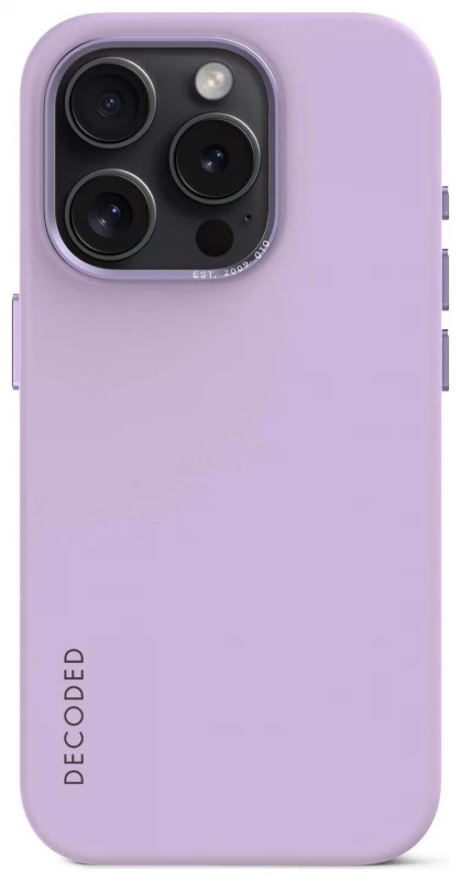 decoded - Silikoninis Apsauginis Dėklas iphone 15 Pro Max, Suderinamas Su magsafe (levandų Spalvos) decoded - Silikoninis Apsauginis Dėklas iphone 15 Pro Max, Suderinamas Su magsafe (levandų Spalvos)