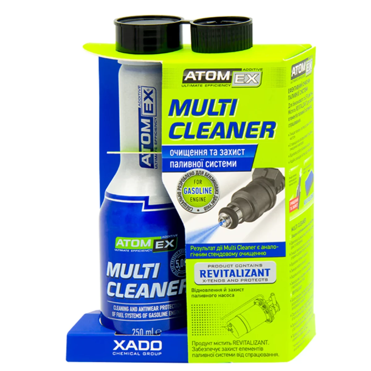 Degalų sistemos valiklis AtomEx Multi Cleaner (Benzinui)