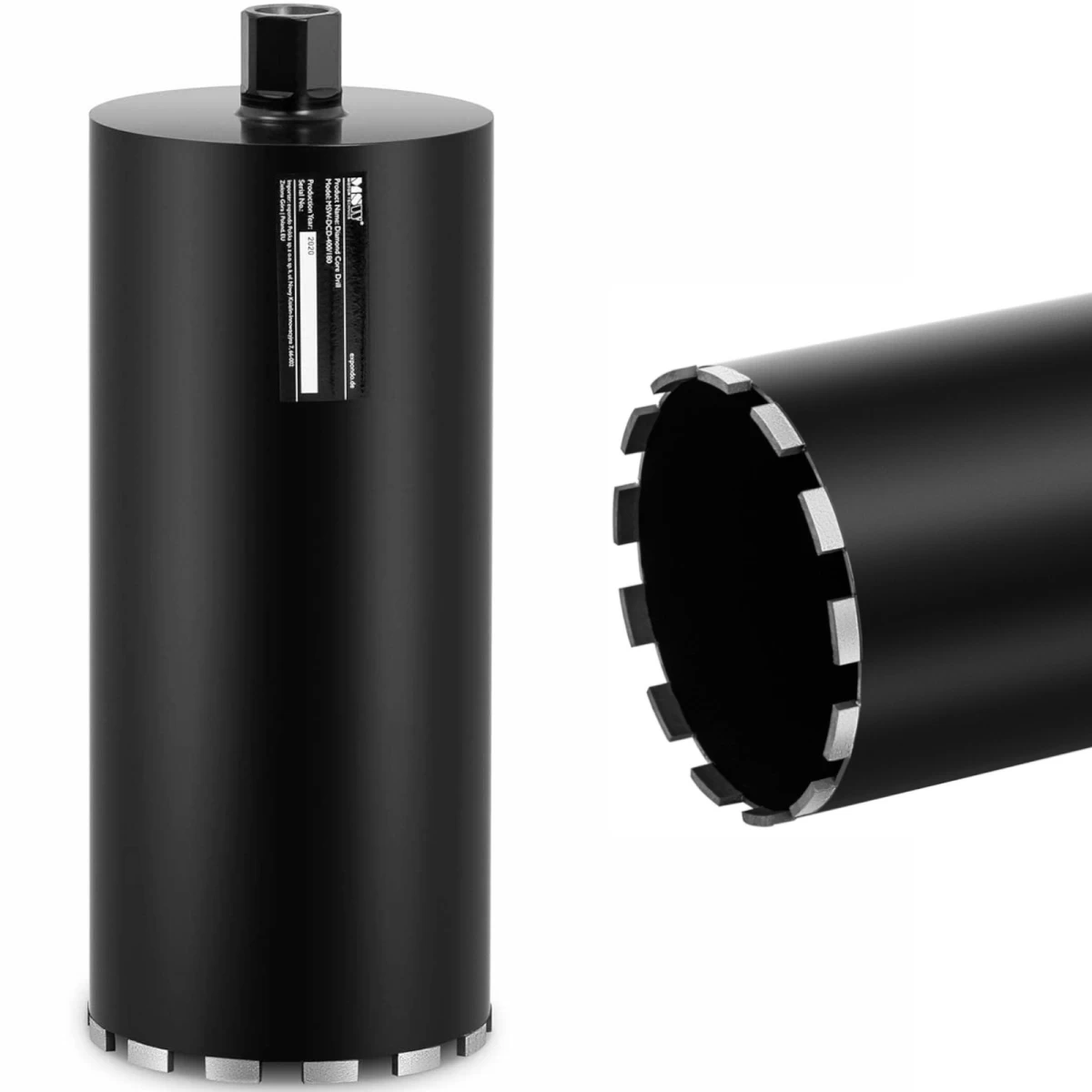 Deimantinis Grąžtas Betono Akmeniui 1 1/4&#039;&#039; Ilgis 400 Mm Skersmuo 180 Mm
