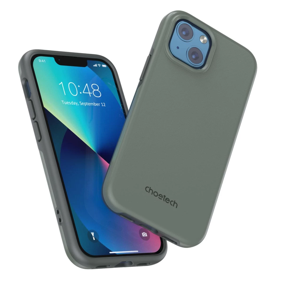 Dėklas Iphone 13 Mfm Anti-drop Dėklas žalias
