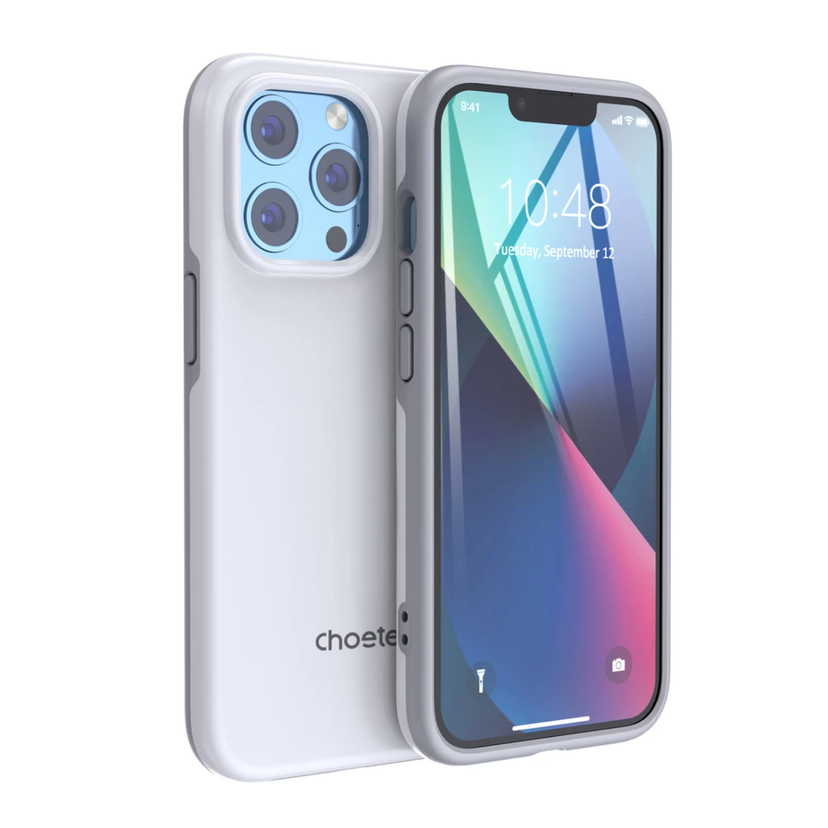 Dėklas iphone 13 Pro Max Mfm Anti-drop Case White