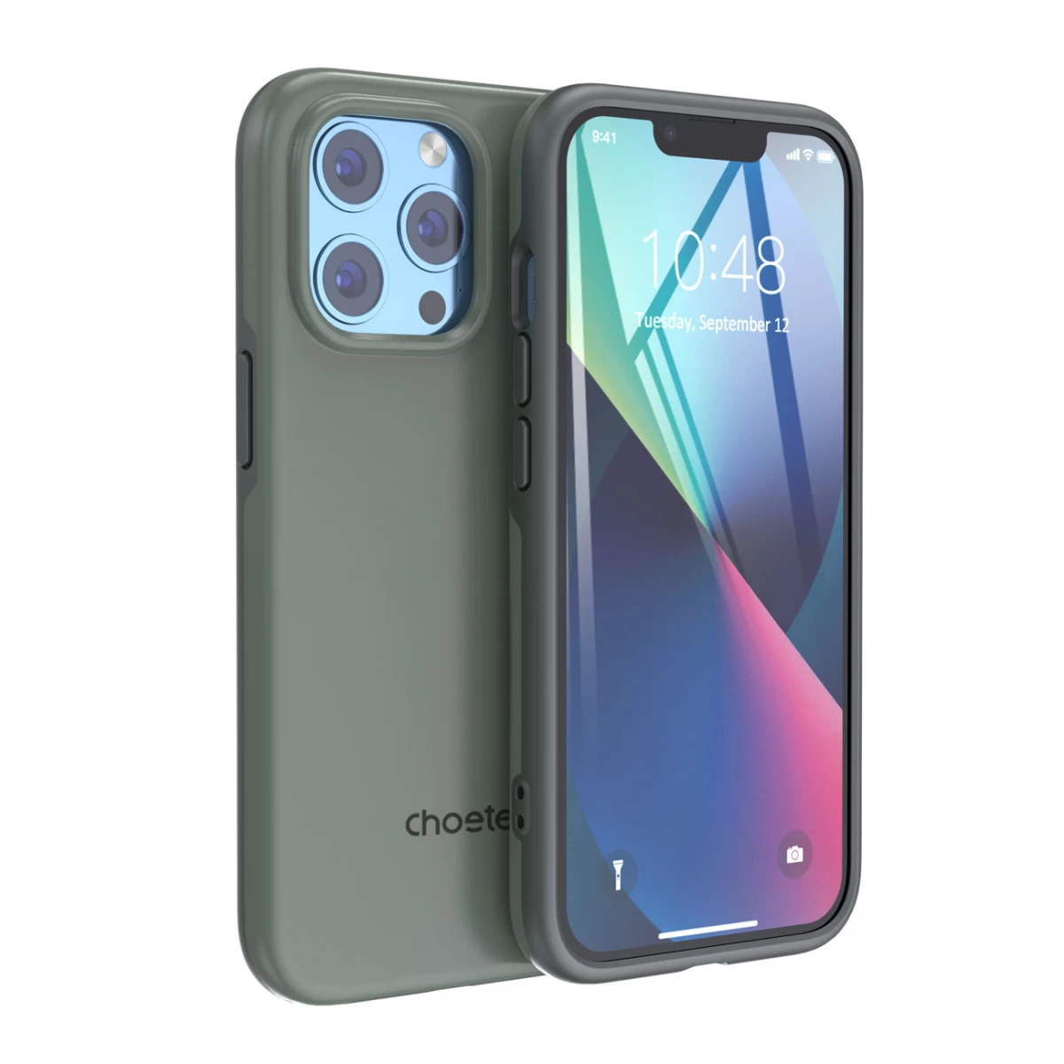 Dėklas Iphone 13 Pro Mfm Anti-drop Case žalias