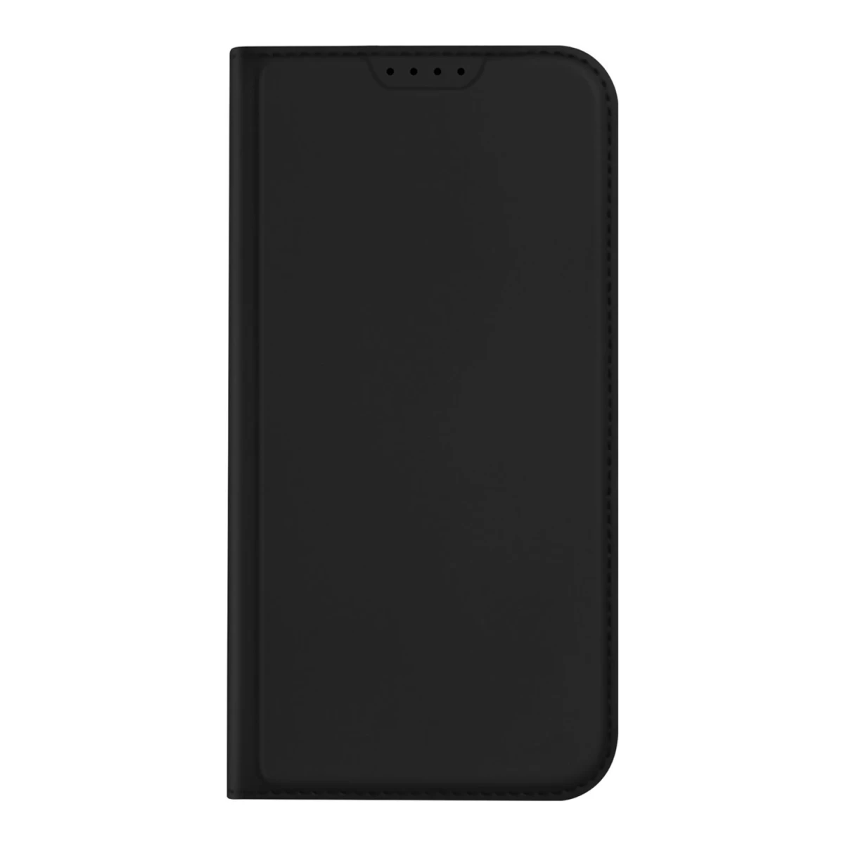 Dėklas Iphone 15 Plus Su Atverčiamu Dangteliu Ir Pinigine Dux Ducis Skin Pro - Juodas