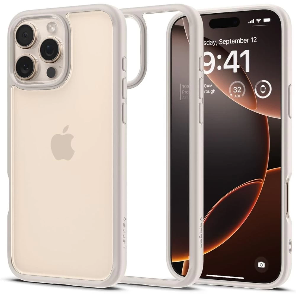 Dėklas iphone 16 Pro Max Ultra Hybrid - Titano Spalvos
