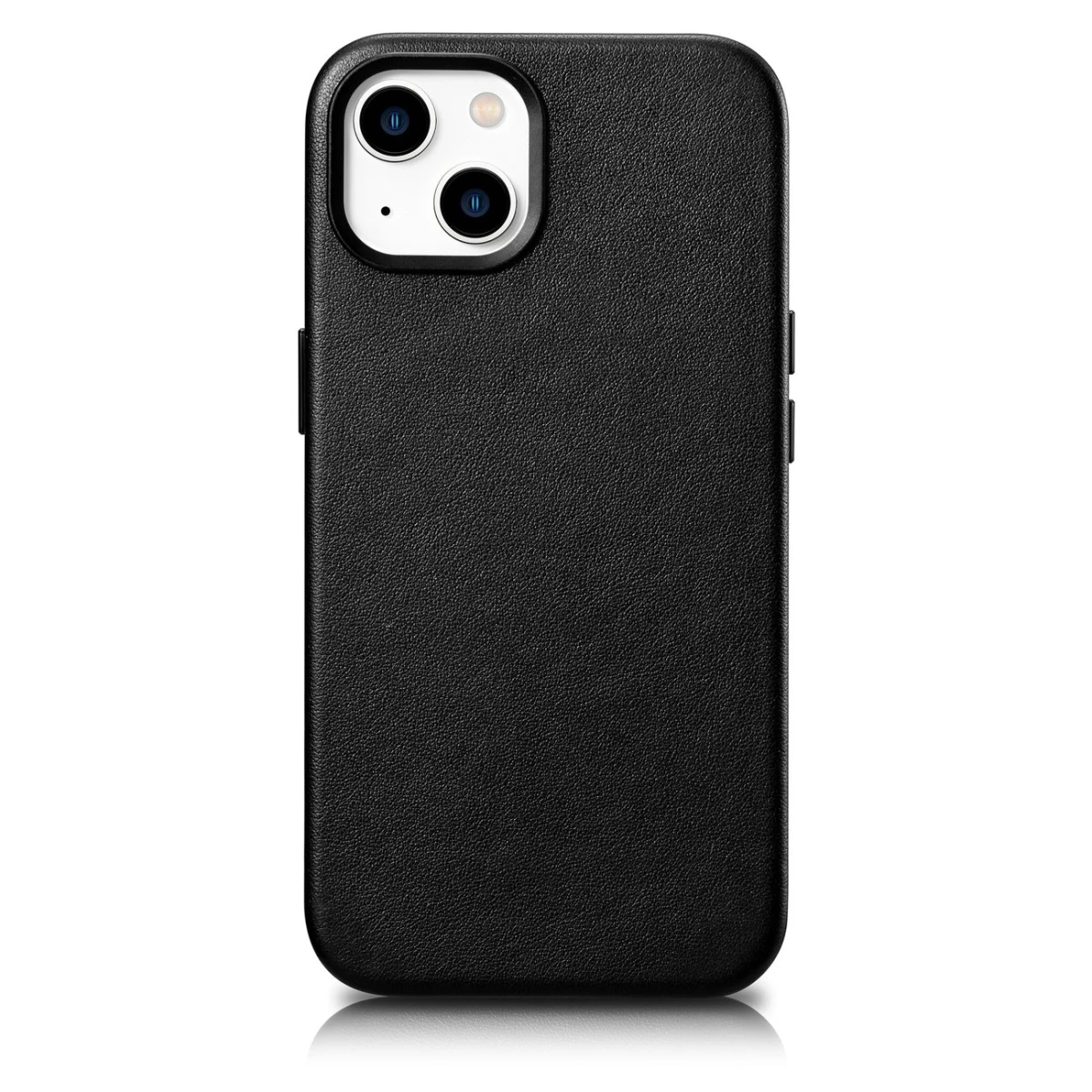 Dėklas Iš Natūralios Odos Iphone 14 Plus Magsafe Case Leather Leather Black