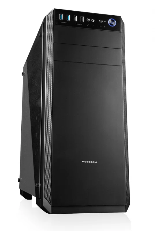 Dėklas Modecom Oberon Pro Glass Black
