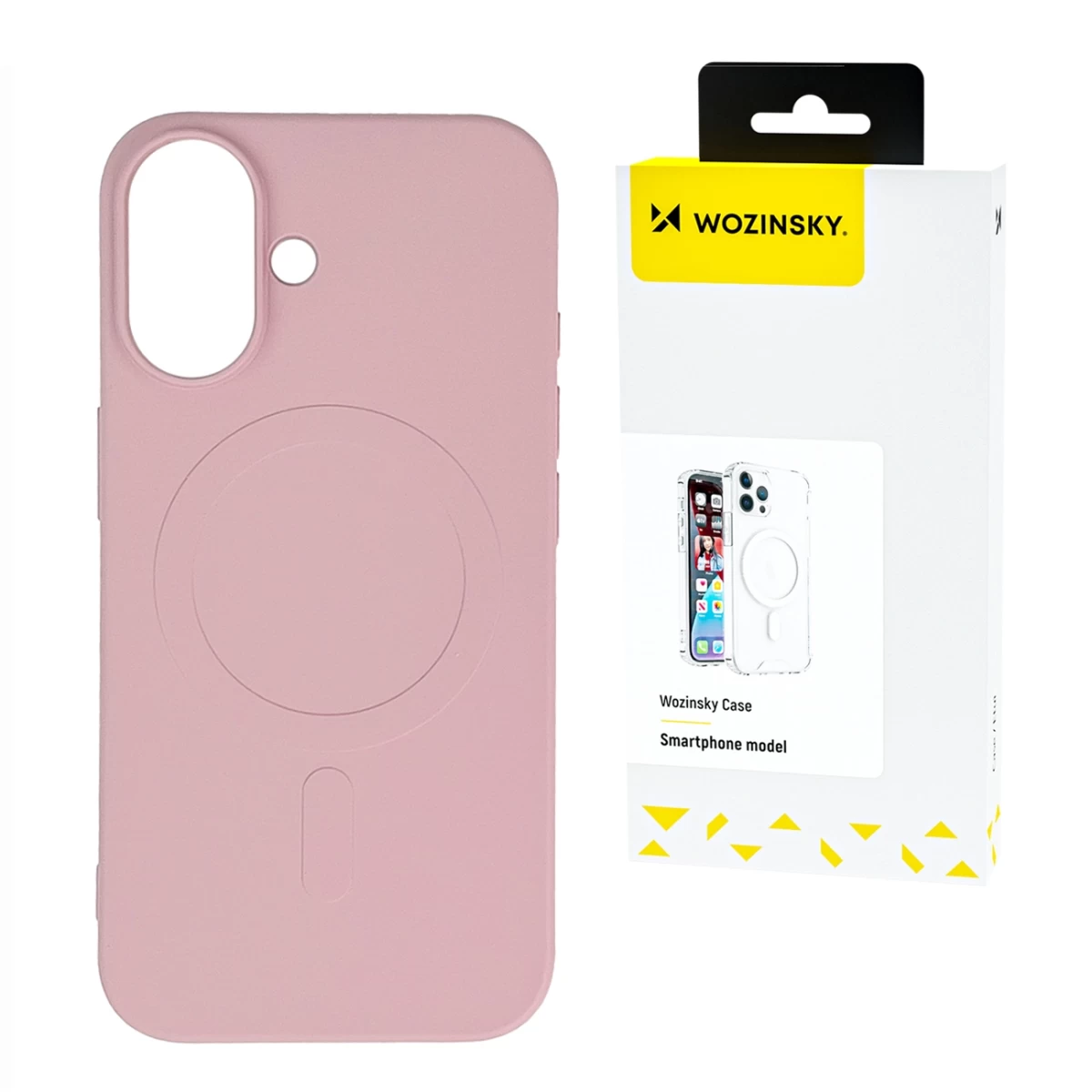 Dėklas samsung Galaxy S24 Fe Liquid Silicone Case Magsafe - šviesiai Rožinis