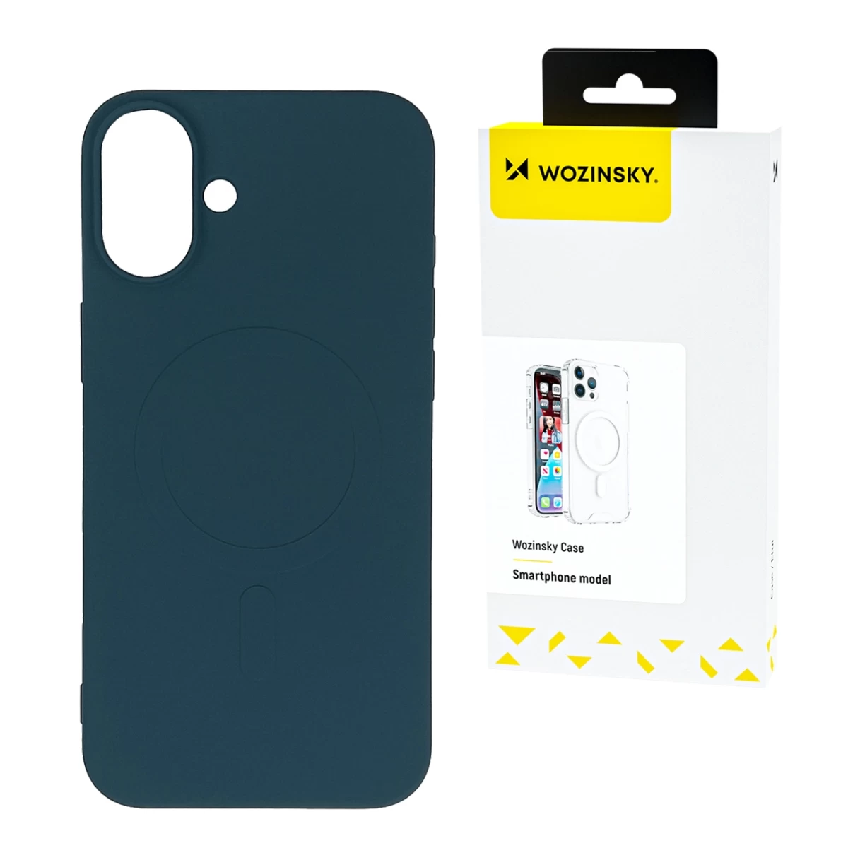 Dėklas samsung Galaxy S24 Fe Liquid Silicone Case Magsafe - Tamsiai Mėlynas