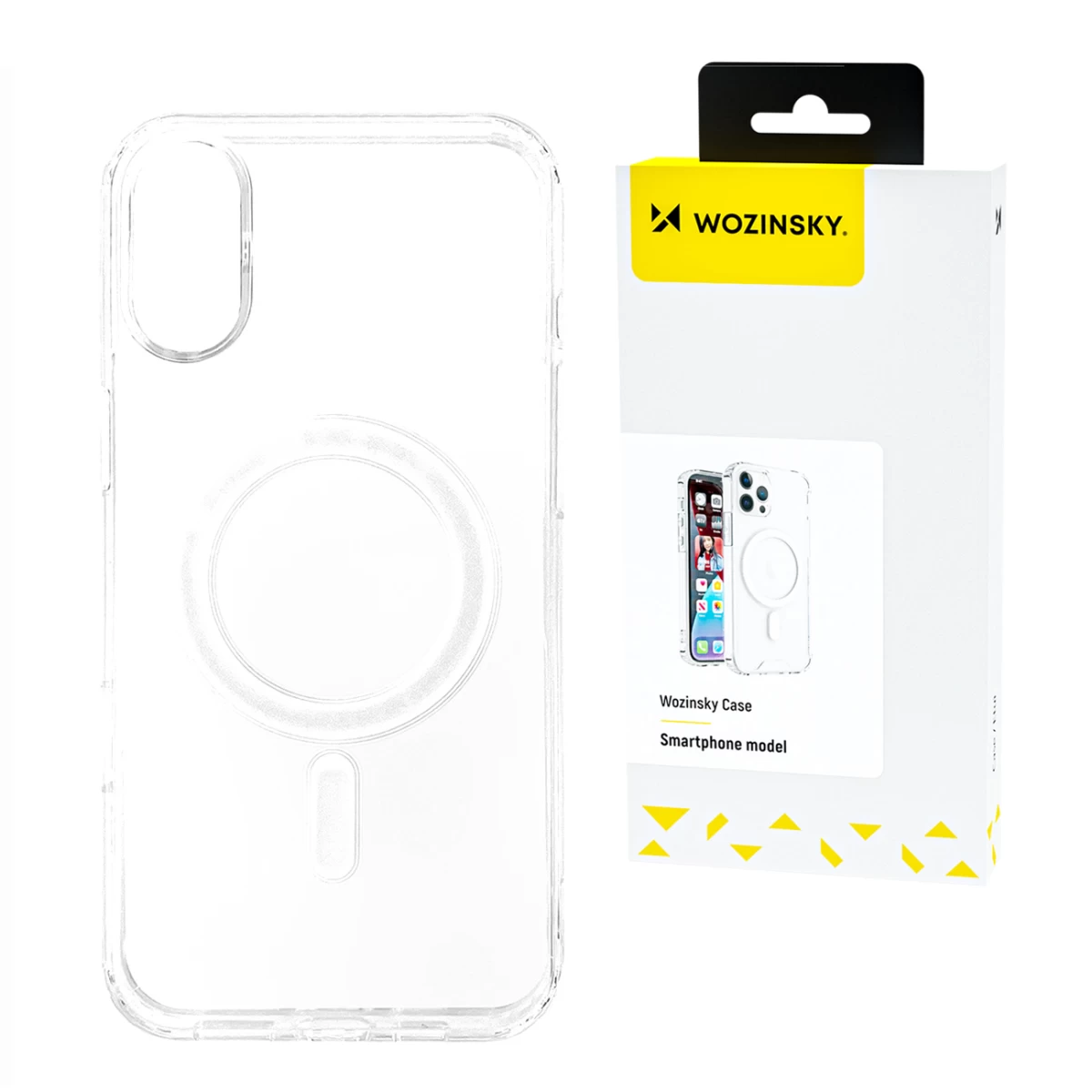 Dėklas samsung Galaxy S24 Fe Ultra Clear Magsafe - Skaidrus