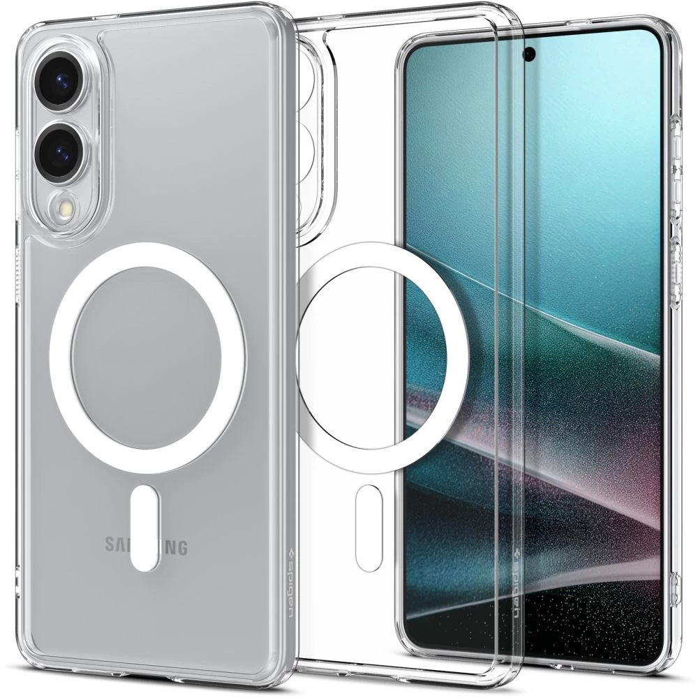 Dėklas samsung Galaxy S25 Edge Ultra Hybrid Mag Su magsafe - Skaidrus