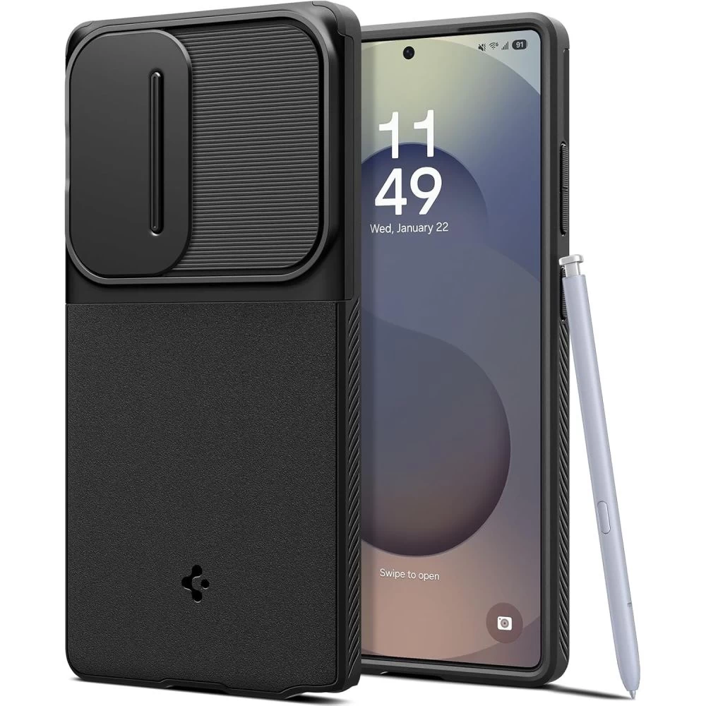Dėklas samsung Galaxy S25 Ultra Optik Armor - Juodas