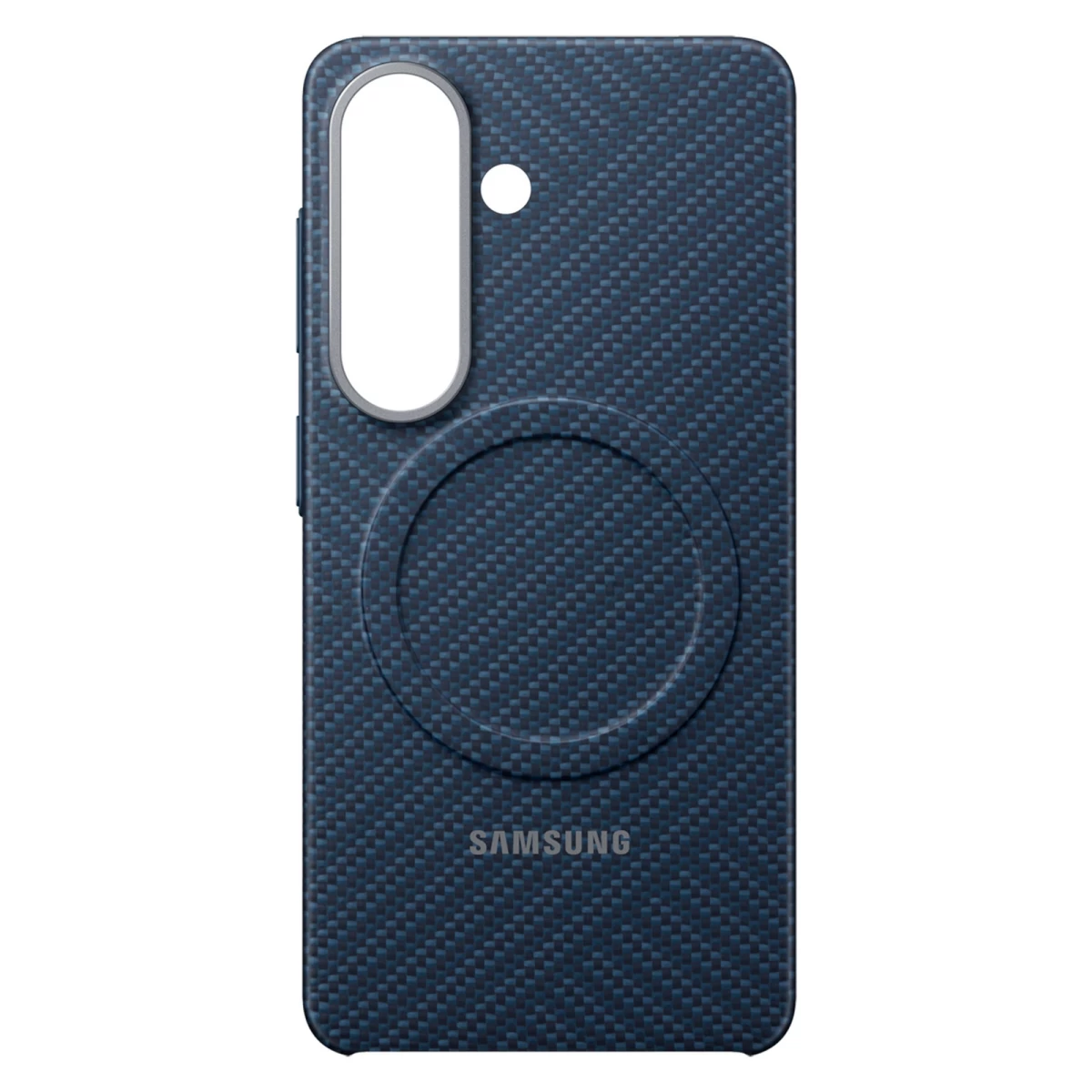 Dėklas samsung Galaxy S26 Samsung Carbon Magnet Case Magsafe - Mėlynas