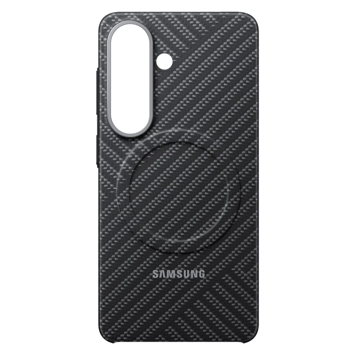 Dėklas samsung Galaxy S26 Samsung Carbon Magnet Case Magsafe - Pilkas