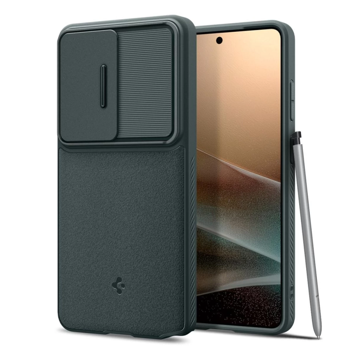 Dėklas samsung Galaxy S26 Ultra Optik Armor - žalias