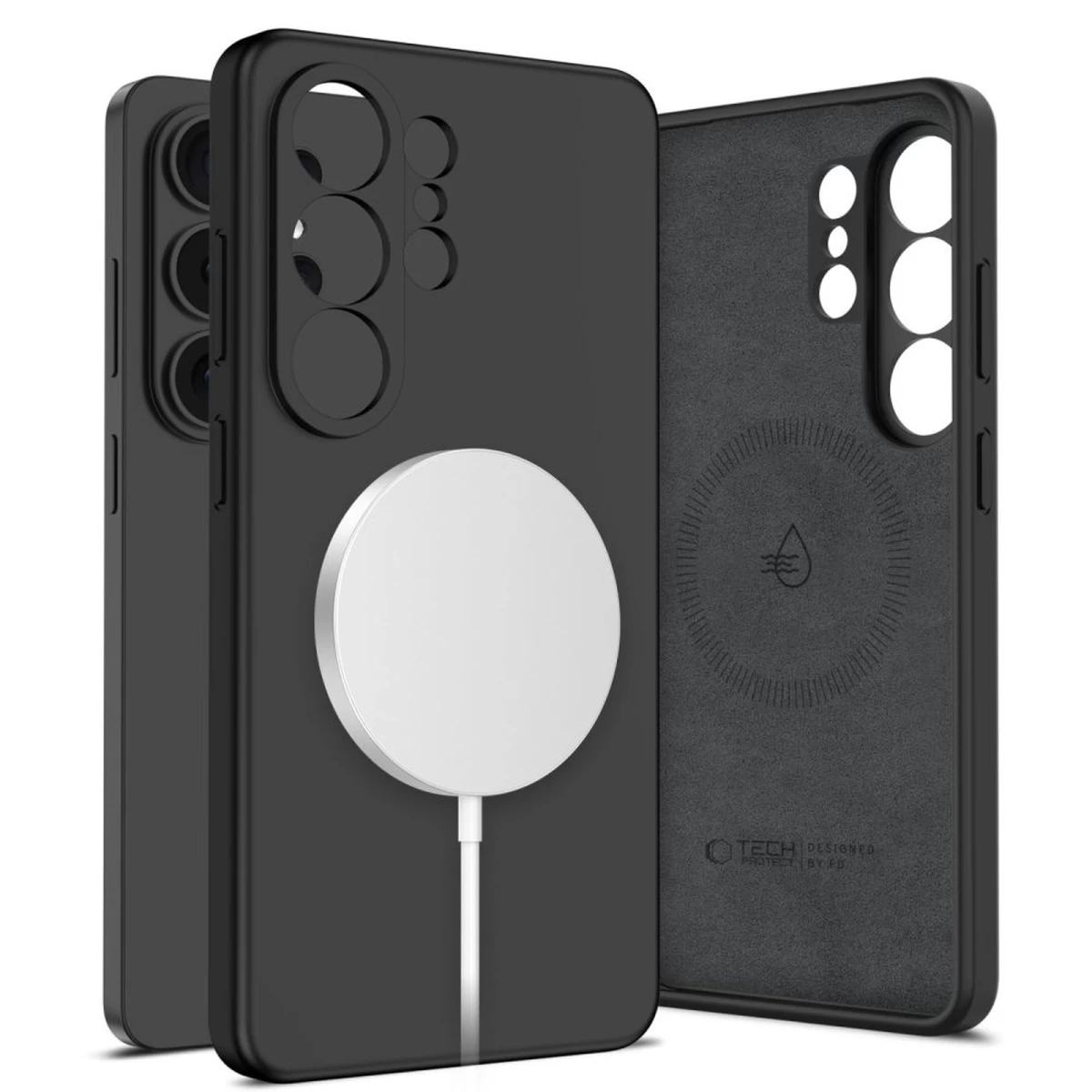 Dėklas samsung Galaxy S26 Ultra Silicone Magsafe - Juodas