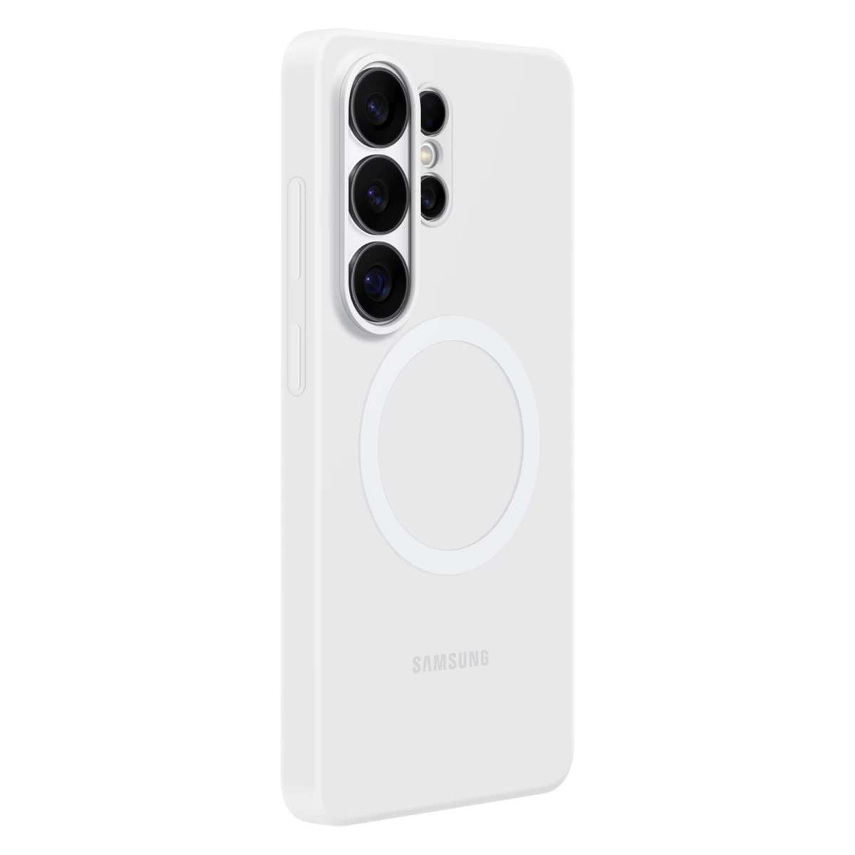 Dėklas samsung Galaxy S26 Ultra Silikoninis Magnetinis Dėklas Magsafe - Baltas
