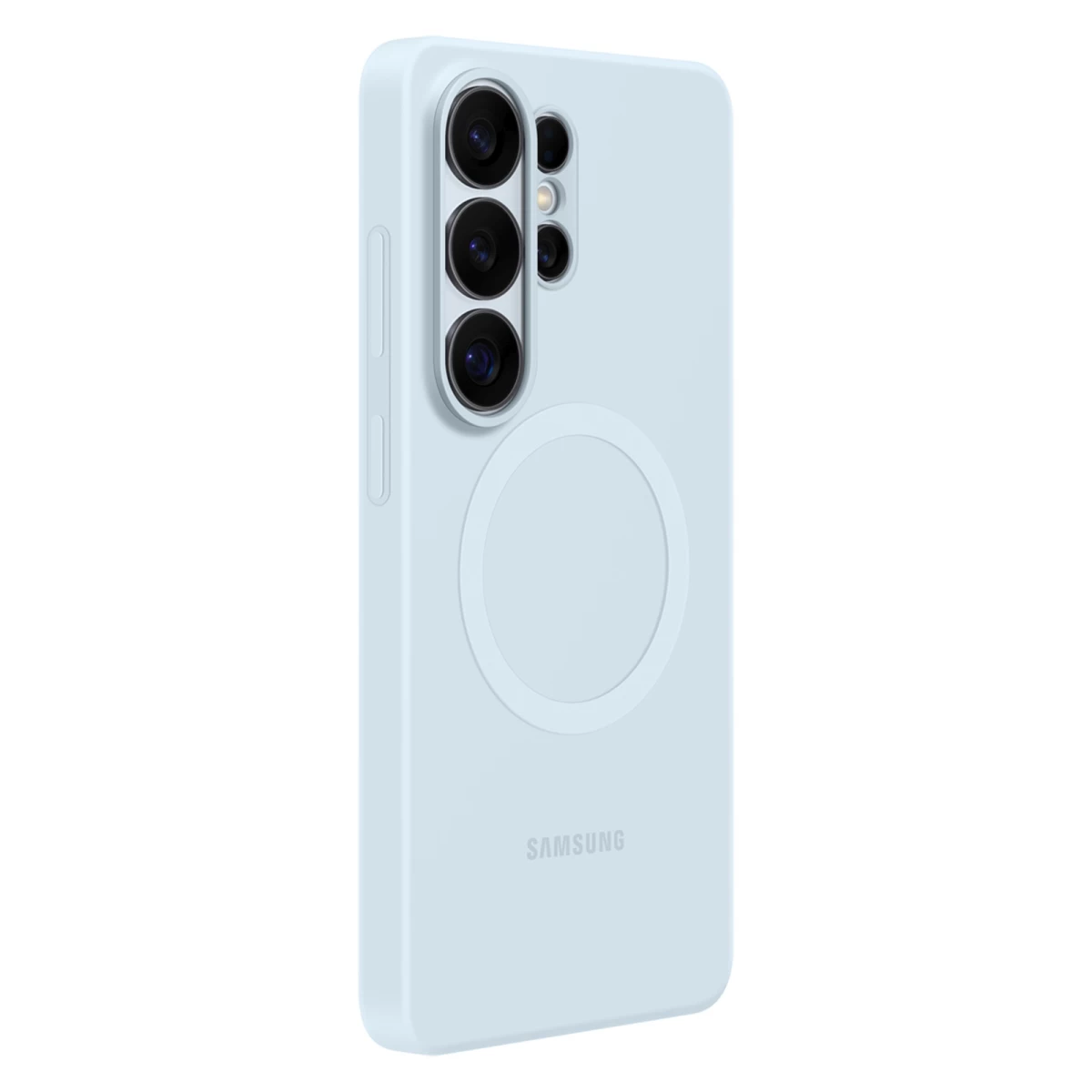 Dėklas samsung Galaxy S26 Ultra Silikoninis Magnetinis Dėklas Magsafe - Mėlynas