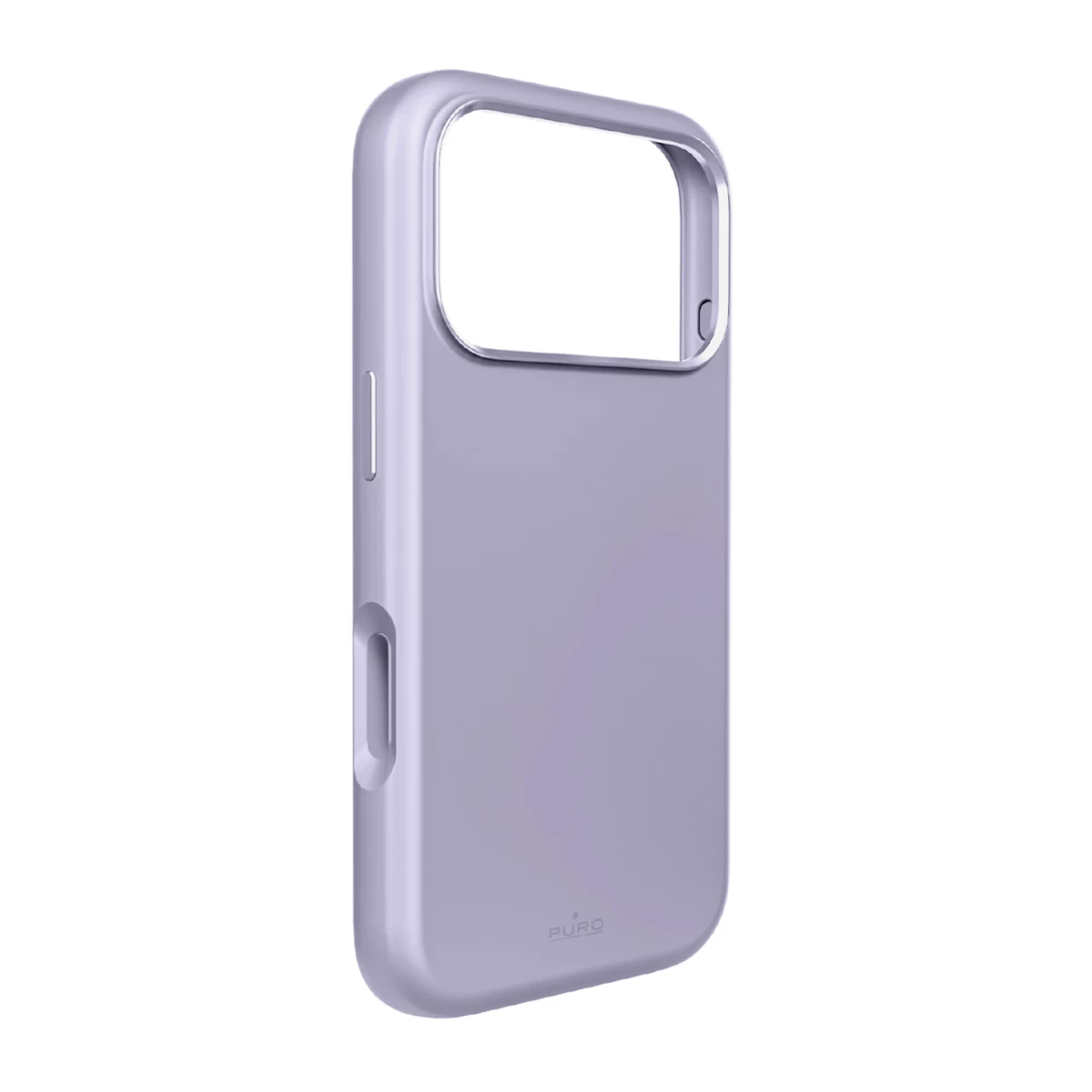 Dėklas Su Aliuminio Mygtukais iphone 17 Pro Max Pure Icon Mag Pro Liquid Silicone Magsafe - Levandų Spalvos