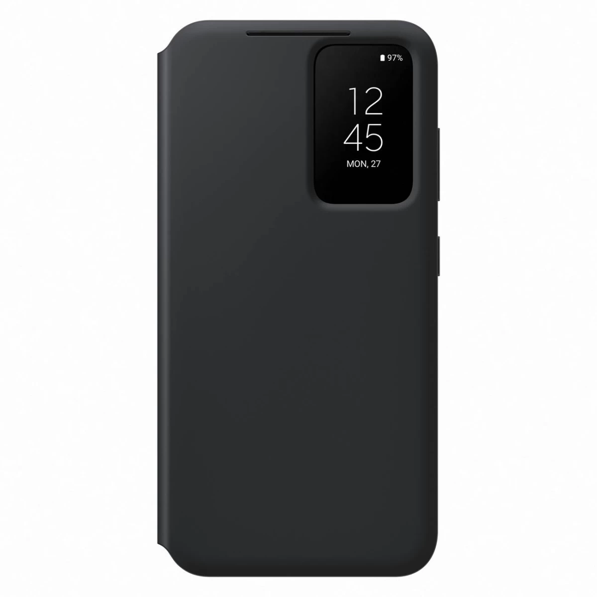 Dėklas Su Atlenkiamu Langeliu, Skirtas samsung Galaxy S23, Juodas