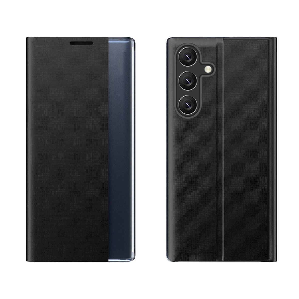 Dėklas Su Atlenkiamuoju Dangteliu, Skirtas samsung Galaxy A26 New Sleep Case - Juodas