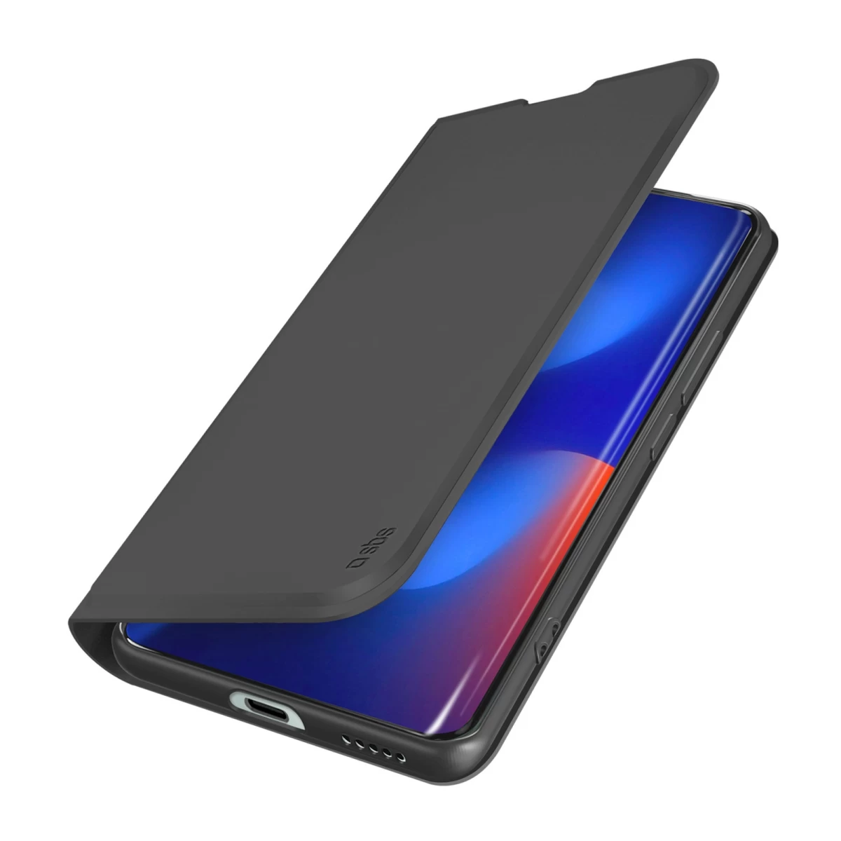Dėklas Su Atlenkiamuoju Dangteliu, Skirtas xiaomi Redmi Note 15 Wallet Smooth - Juodas