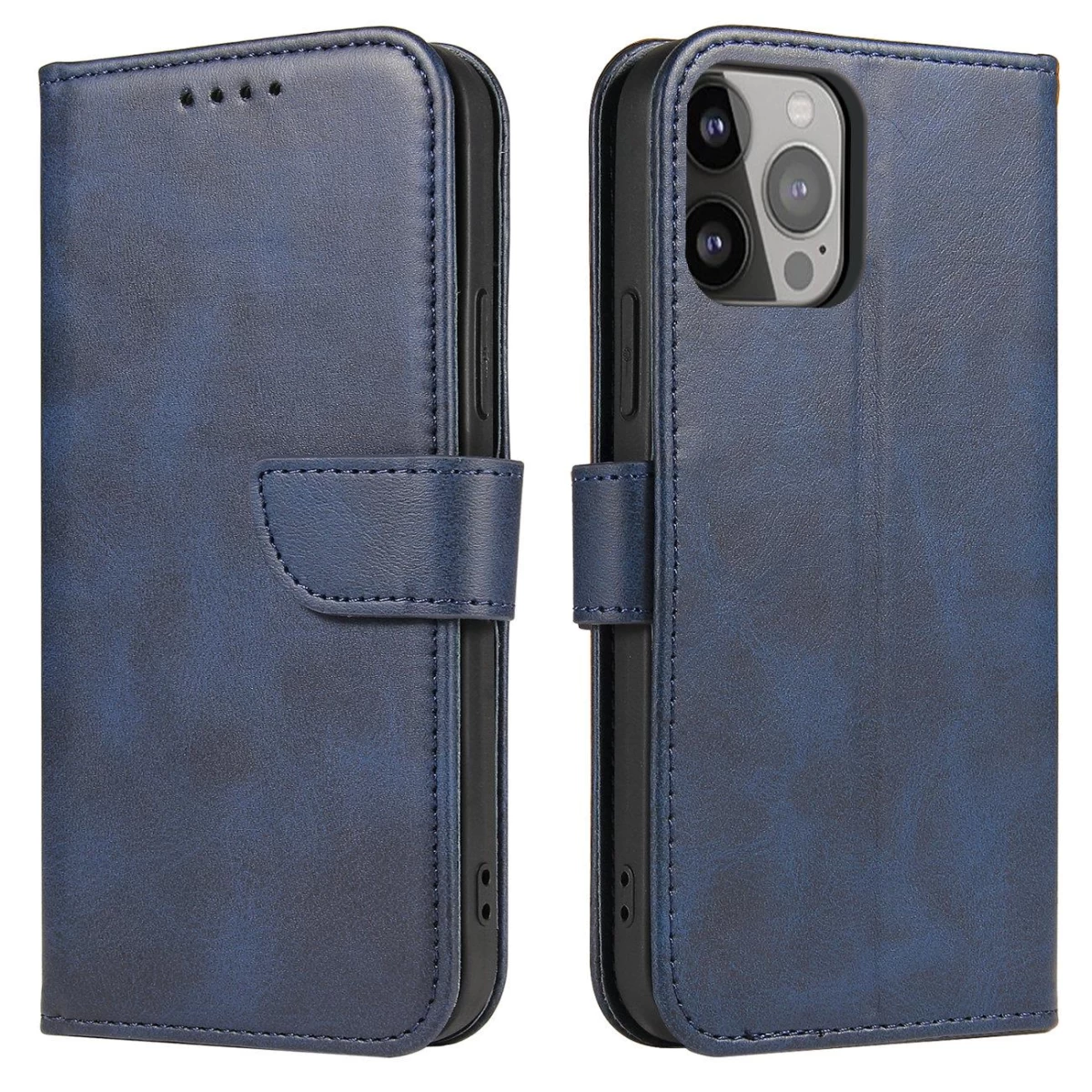 Dėklas Su Atvartu Ir Pinigine, Skirtas samsung S24 Plus, Magnetinis Dėklas, Mėlynas