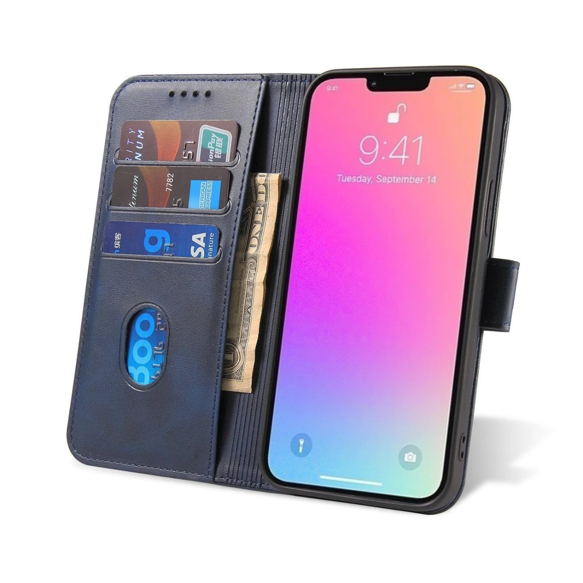Dėklas Su Atvartu Ir Pinigine, Skirtas xiaomi Redmi Note 12 5g / poco X5 5g Magnetinis Dėklas, Mėlynas Dėklas Su Atvartu Ir Pinigine, Skirtas xiaomi Redmi Note 12 5g / poco X5 5g Magnetinis Dėklas, Mėlynas