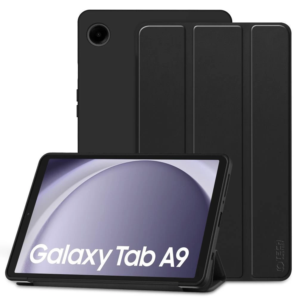 Dėklas Su Stovu samsung Galaxy Tab A9 8,7'' X110 / X115 Smartcase - Juodas
