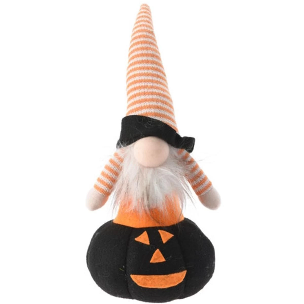 Dekoratyvinė Figūrėlė Ant Moliūgo 35cm Led Halloween Juoda