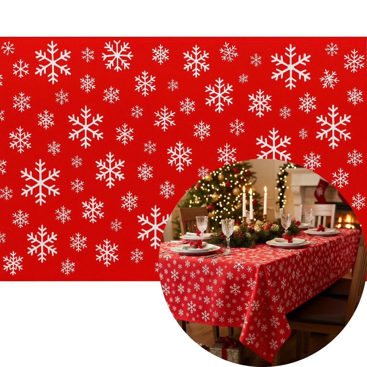 Dekoratyvinė Staltiesė 130x180 Cm